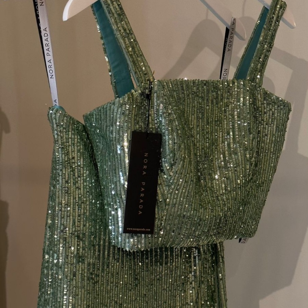 Formal Green Sequin dress